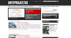Desktop Screenshot of anteprojectos.com.pt